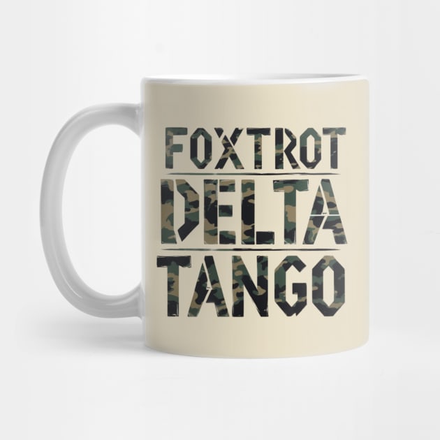Foxtrot-Delta-Tango by Creatifly Graphic Tees